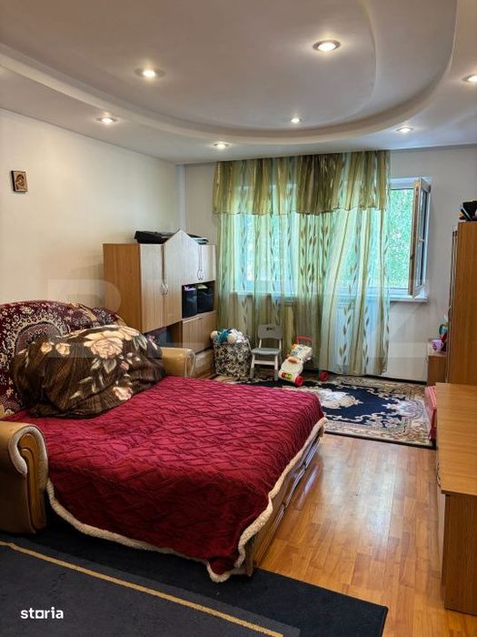Apartament 2 camere, decomandat | Burdujeni | Etaj 3 | Centrala termic