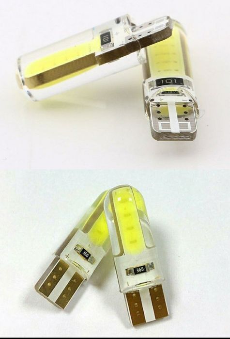 Bec auto tip LED T10 canbus, lumina alba (pozitie, plafoniera, numar e