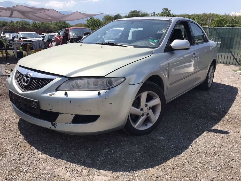 НА ЧАСТИ! Mazda 6 2.0 DI 136 кс. кожен салон климатик Мазда 6 2003 г.