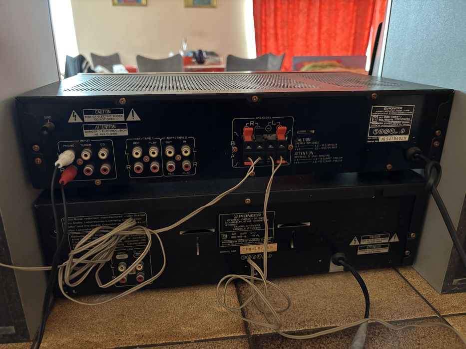 Linie Audio Pionner+boxe Sony 80watt