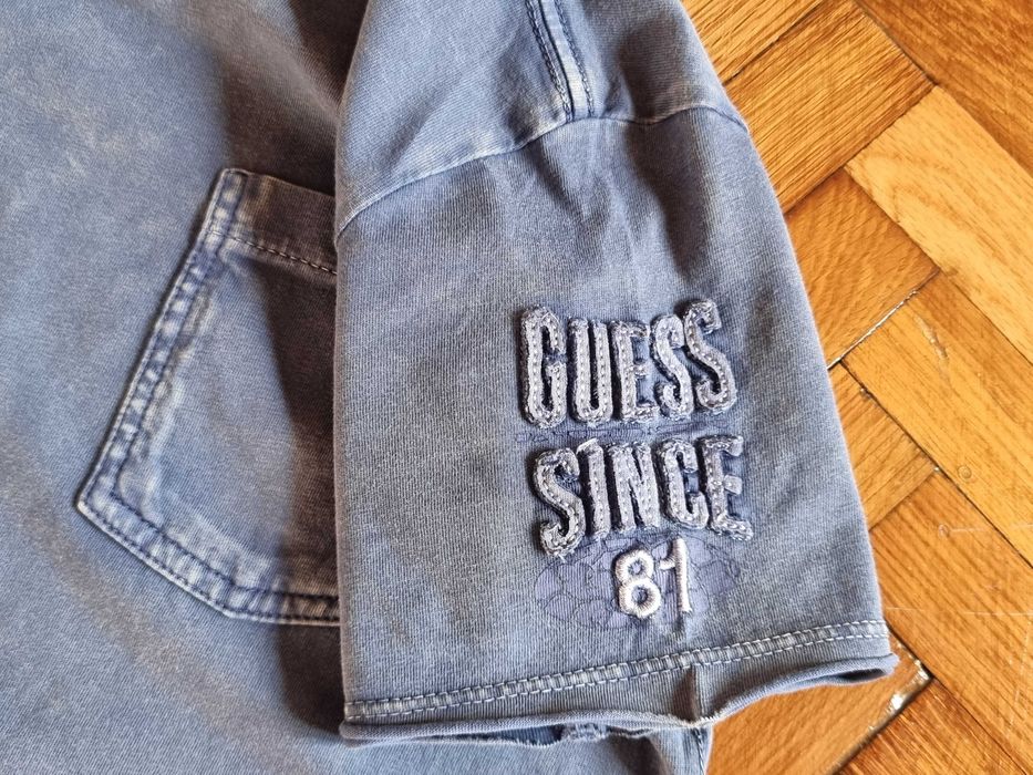 Set 2 piese tricou Guess si pantalon baieti 10 ani