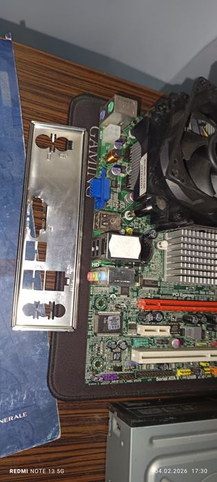 Vând kit placa baza, gpu
