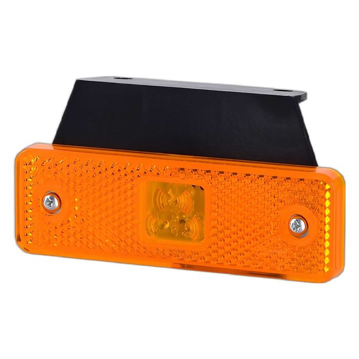 Лед страничен габарит със стойка HORPOL – ОРАНЖЕВ