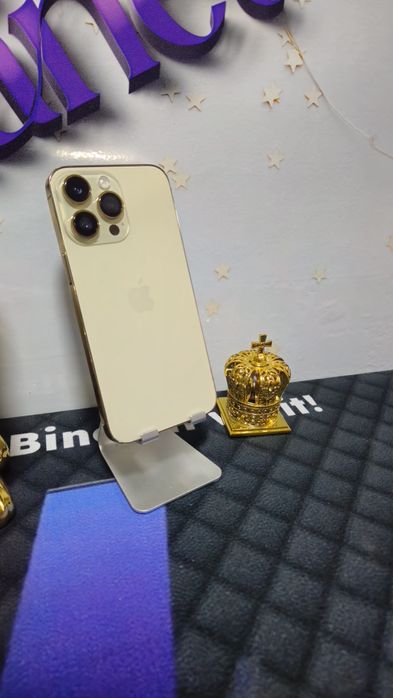 iPhone 14 PRO MAX Gold 128GB Baterie:78%.Preṭ fix!