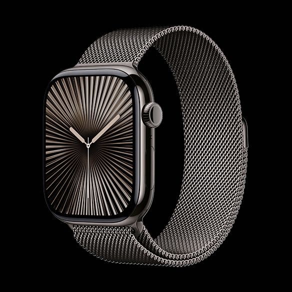 Apple Watch Series 10 Milanese Titanium Emkost 98%