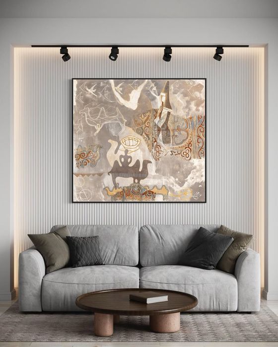 этно қазақы картина