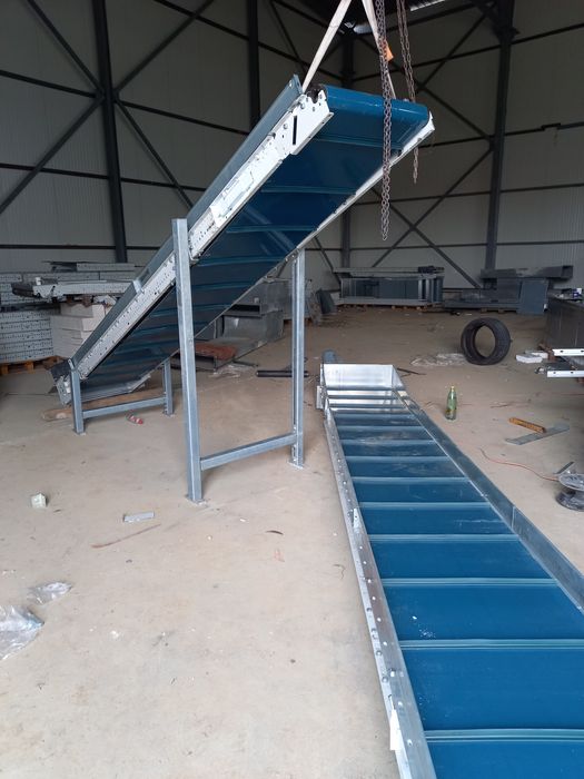 Готови транспортни ленти лентови транспортьори налични