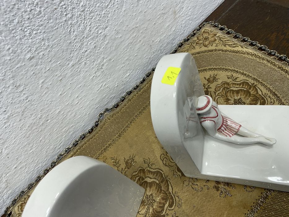 Стопери за книги Италия порцелан 1970-те плажна фигура