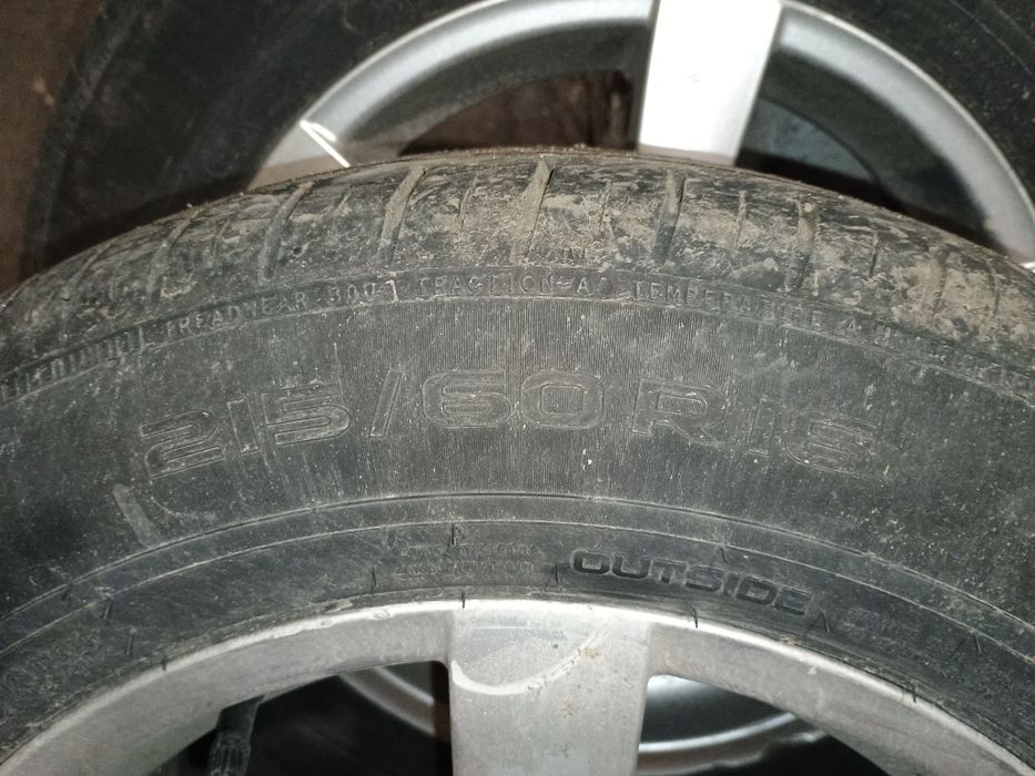 16" Джанти с летни гуми 215/60 R16 за Шкода, Фолксваген, Субару, Тойот