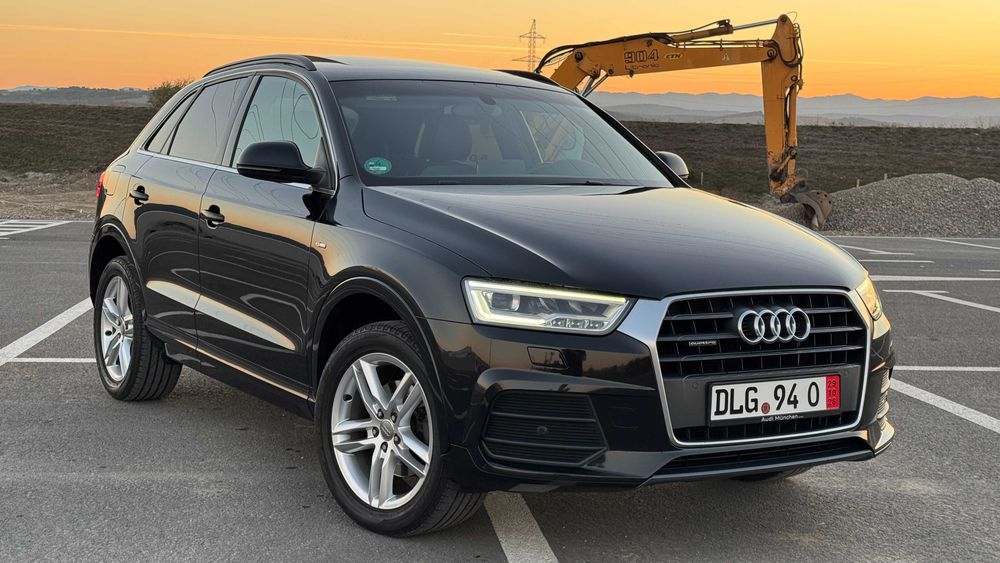 Audi Q3 S-Line Quattro 2.0 TDI 184 CP 2015 Euro 6 Automat