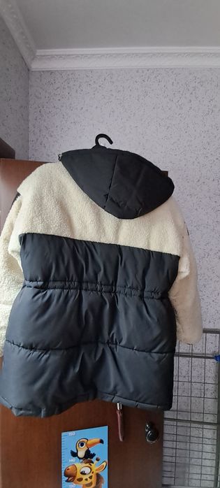 Куртка зимняя со вставками