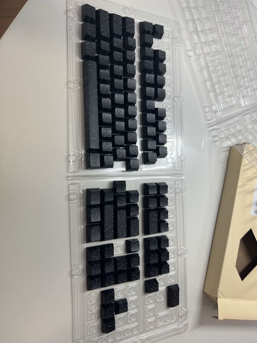 Set Keycaps Backlit Shine Through