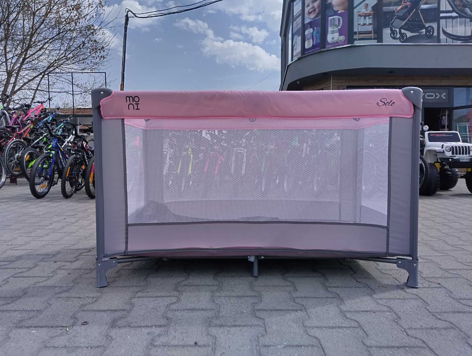 MONI Детска кошара SOLO розов