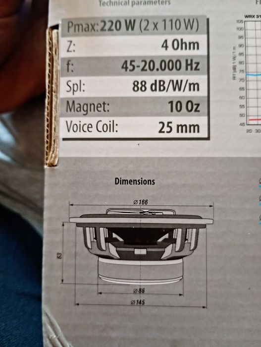 Тонколони Sal wrx316