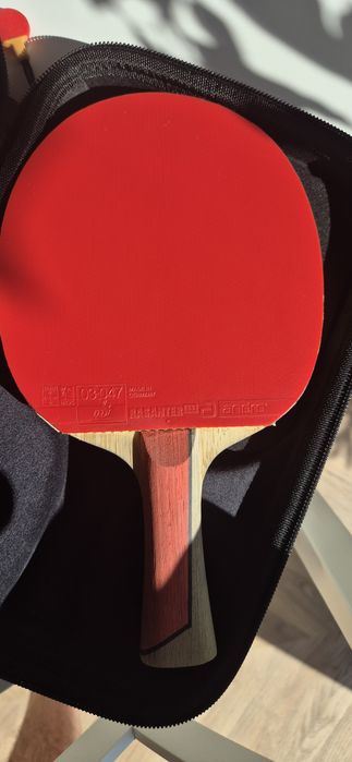 2 palete tenis de masă Andro Treiber R53 + Unity 5 R42 + husă