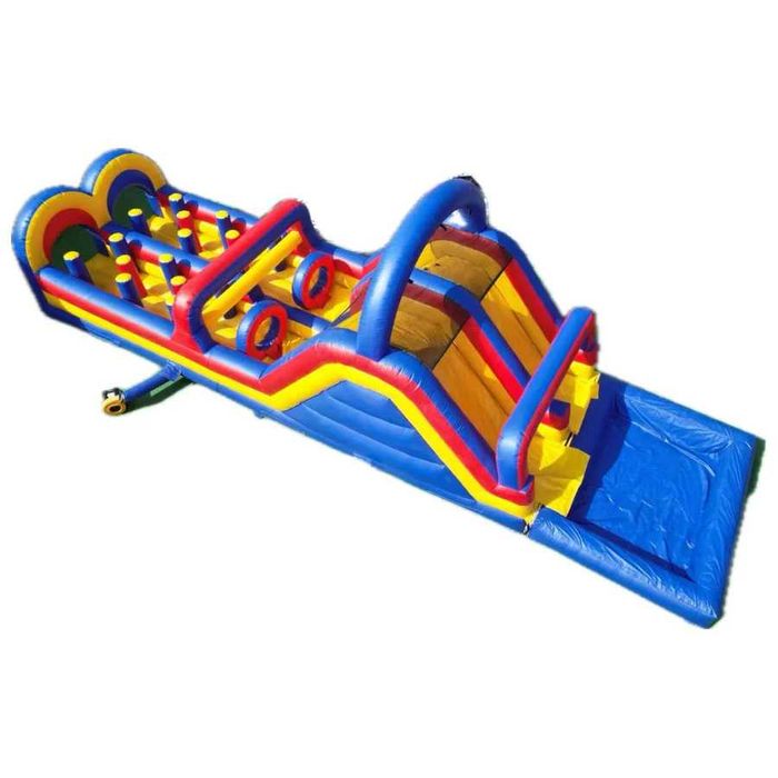 Tobogan  Gonflabil cu obstacole