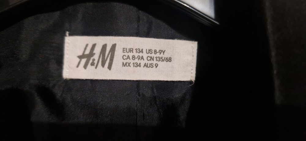 Sacou HM baieti 8-9 ani, 134 cm