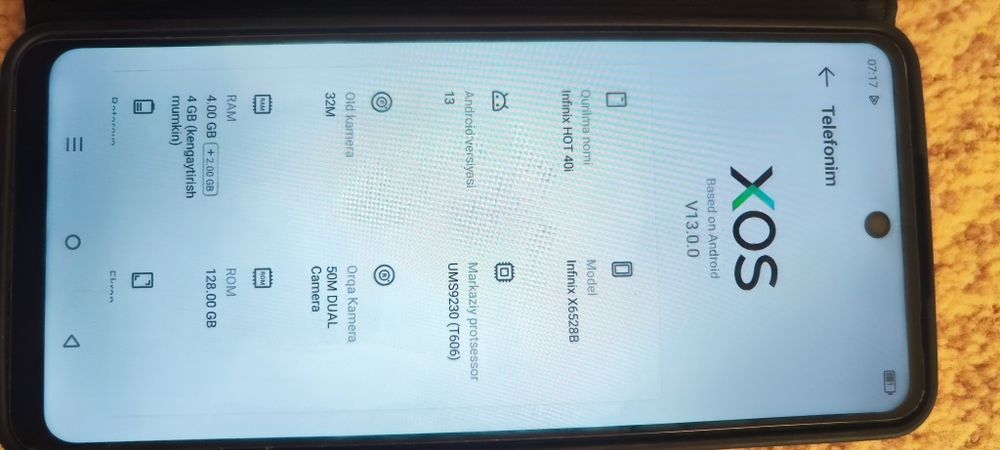 Infinix HOT40i 128gb