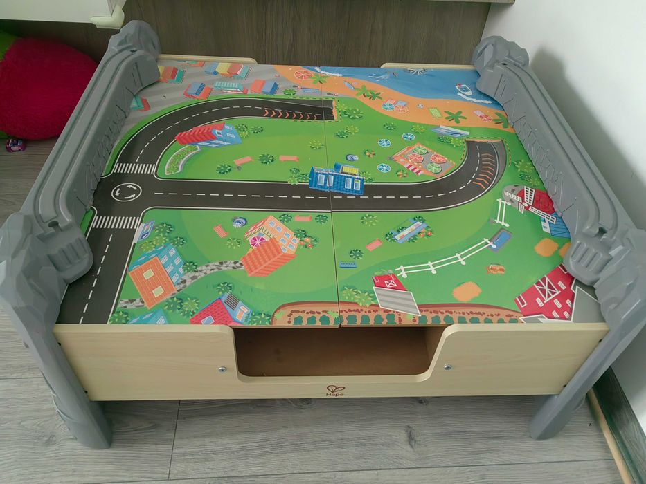 Masuta de joaca copii cu traseu lemn