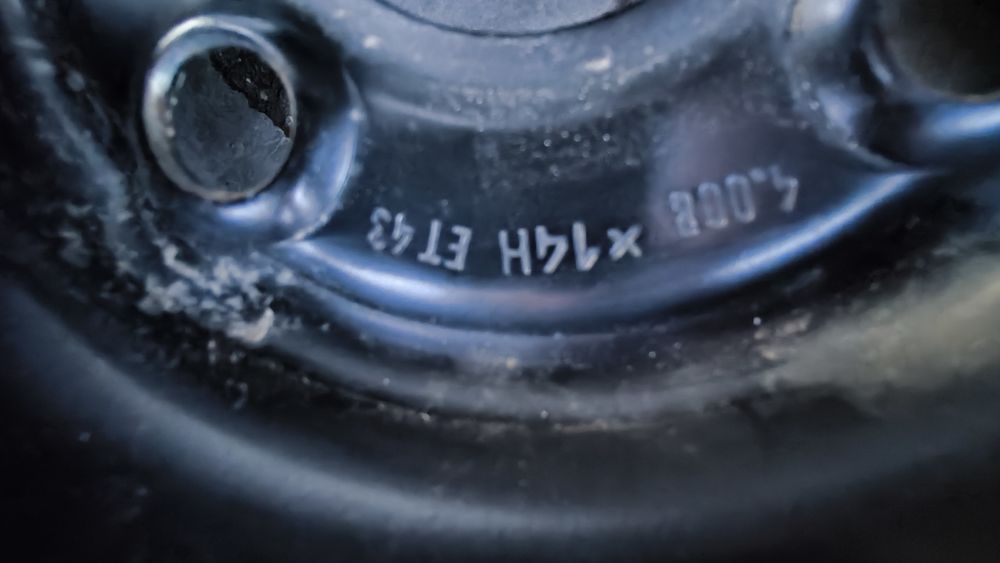 Нова Резервна гума патерица за Alfa Romeo, Citroen, Fiat, Ford, Lancia