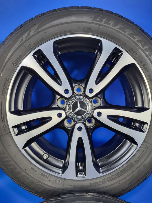 SUPER OFERTA - Mercedes original 5x112 R16 complet echipate m+s iarna