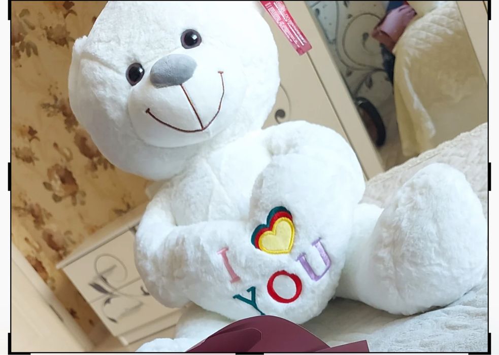 Мишка мягкая игрушка