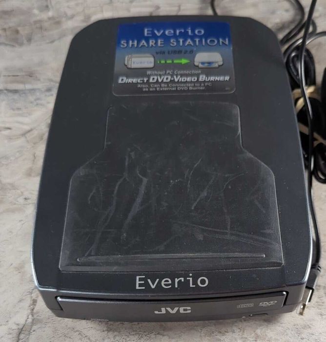 USB Recorder extern JVC original inregistreaza discuri - DVD