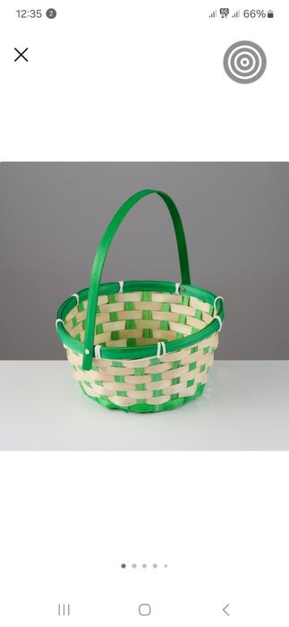 Карзина плетёная