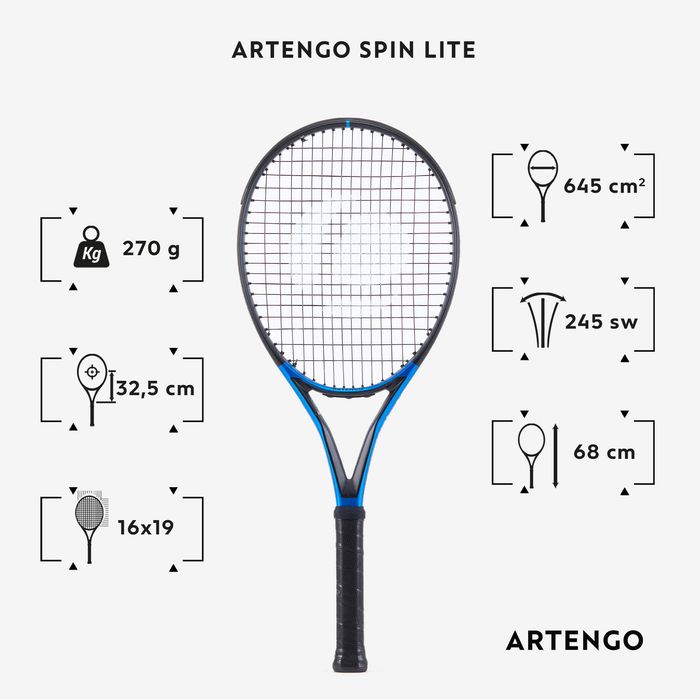Rachetă Tenis Tr930 Spin Lite - produs resigilat Decathlon