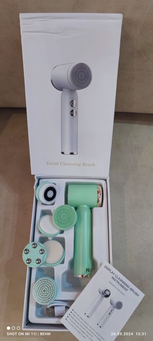 6-в-1 Електрически уред за Почистване на лице