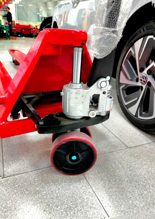 Гидравлическая тележка MEST 1.80 м 3 тонна (рохля транспаллет)