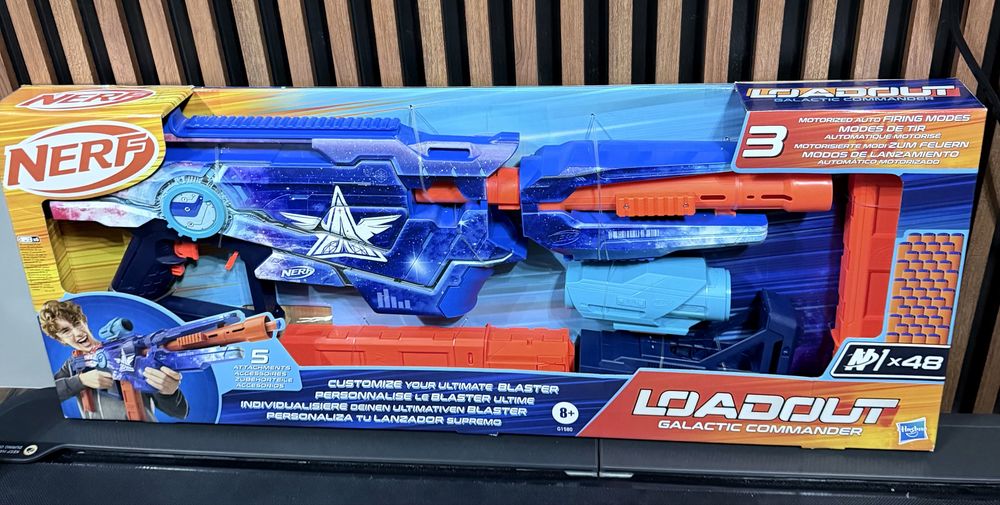 Nerf Loadout Galactic Commander моторизиран бластер