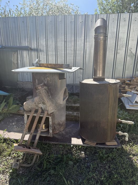 Банная печь, Дымоход, Стеклянная дверь