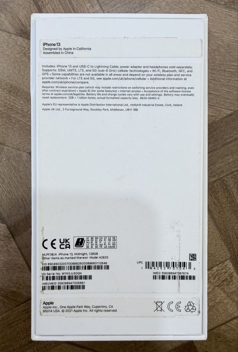 iPhone 13 128gb в хорошем состоянии