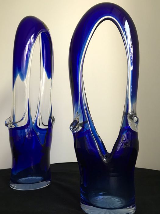 Ваза сфера автор, стекло, посуда,хрусталь