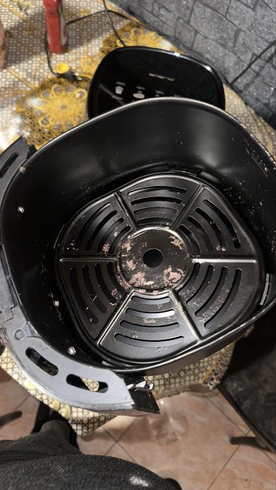 Friteuză cu aer cald Emerio Smart Fryer, 3,8 L, neagră,