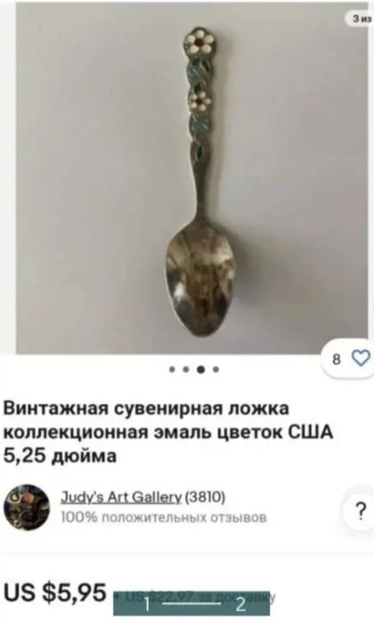 Коллекционная ложка