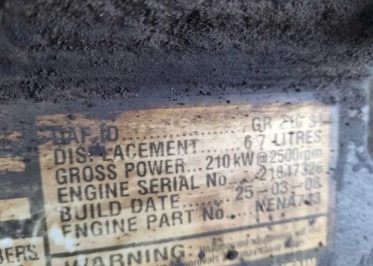 Motor complet E5 GR 210 S1 DAF CF65 - Piese de motor DAF
