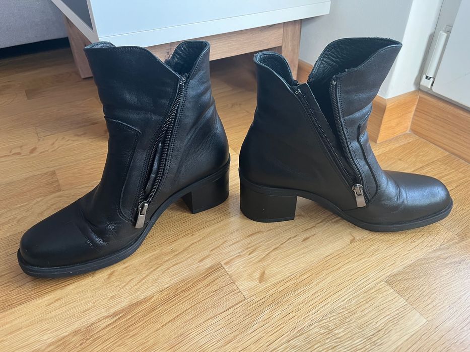 Дамски боти, естествена кожа, р-р 36