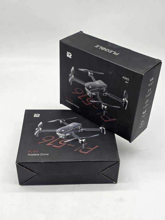 Super pret! Dronă 4K Pliabilă cu Motor Brushless + 2 Baterii +  Telecomandă + Geantă, pentru copii, adulti, SIGILATA