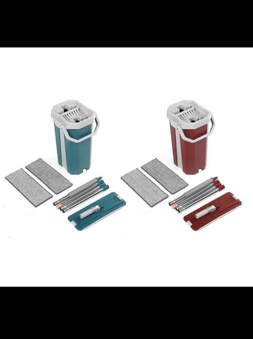 Швабра с ведром и отжимом 6л