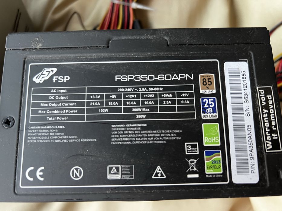 Захранване FORTRON FSP350-60APN 85+
