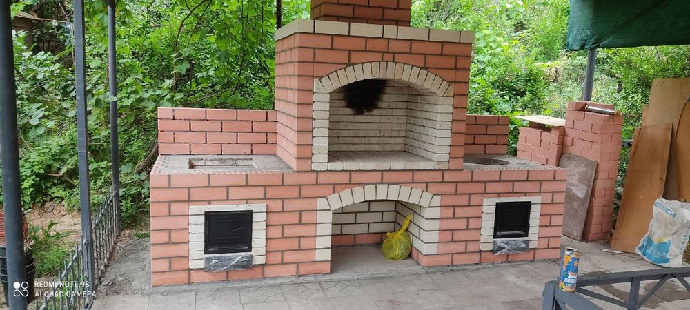 летняя кухня камин очаг барбекю