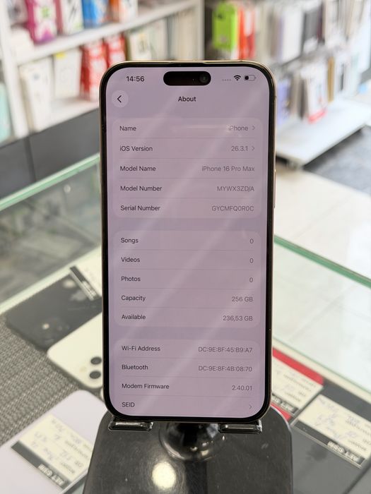 Apple iPhone 16 Pro Max 256Gb Desert Titanium