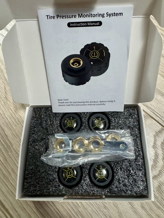 Sistem de monitorizare a presiunii pneurilor TPMS, Senzori externi set de 4 bucati.