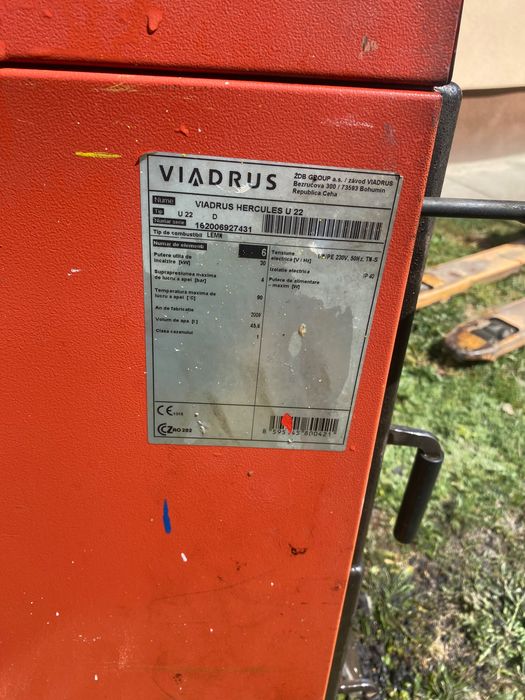 Centrală pe lemne Viadrus