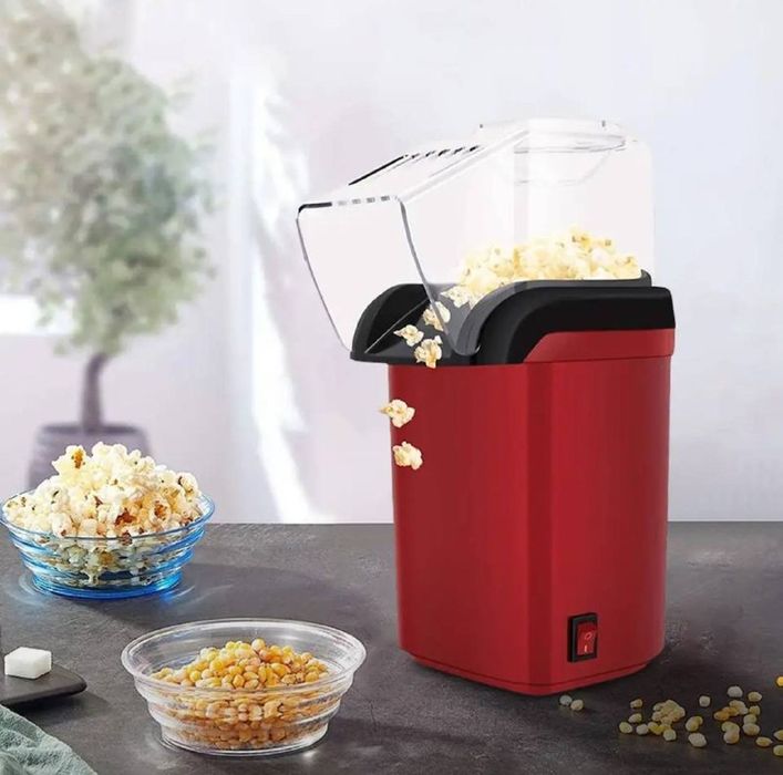 Электрический производитель попкорна - 1200W Ретро попкорн машина с ци