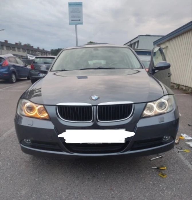 Angel eyes cerc xenon galben portocaliu alb rece Bmw Seria 3 E90 E91