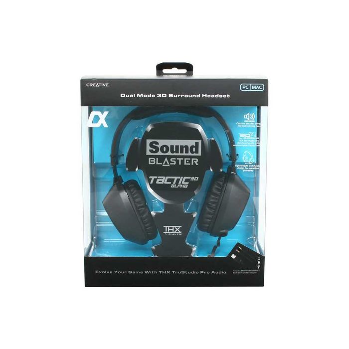 • Нови геймърски слушалки Creative Sound Blaster Tactic 3D Alpha/Sigma