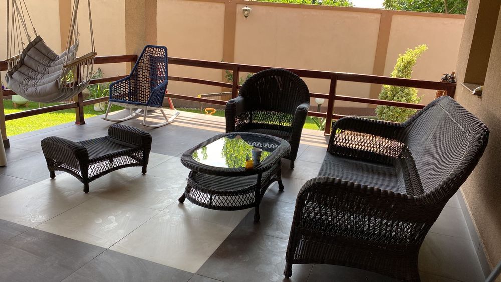 Vând balustradă de lemn pentru terasă